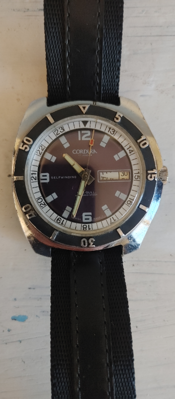 Collector Item, Cordura Sea Gull in great condition for the year, Automatic, Working Condition, it i...
