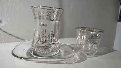 Qatar tea & coffee set, View more