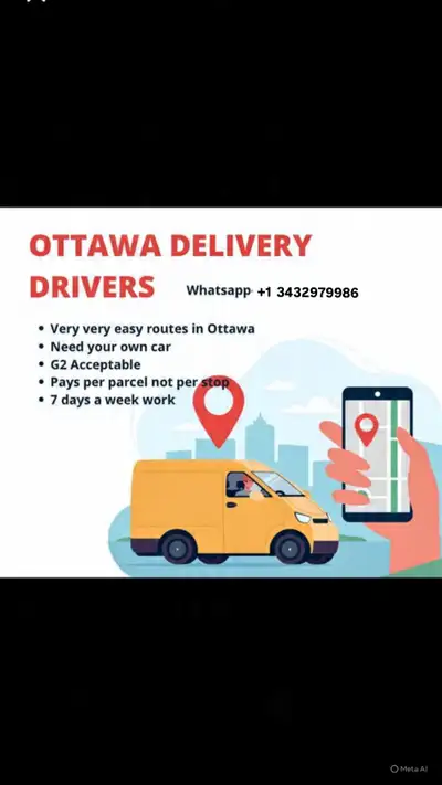 delivery job in Ottawa , View more