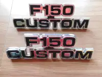 77-79 F150 Cowl Emblems & Glove Box Emblem
