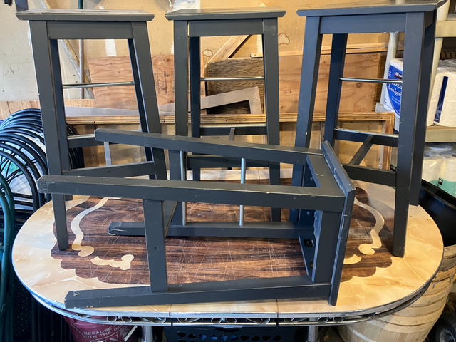 Wooden Bar Stools (ONLY 2 LEFT) in Chairs & Recliners in Markham / York Region - Image 2