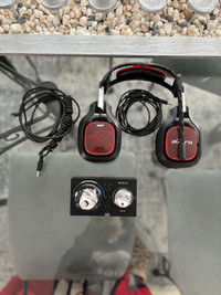 Astro A40 TR (PS) + Mixamp + Accessoires en cuir