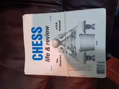 Chess Life and review Magazines in very good condition.