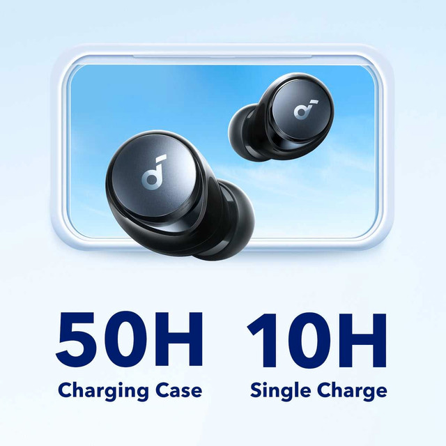 Space A40 | Long-Lasting Noise Cancelling Earbuds in General Electronics in London - Image 3