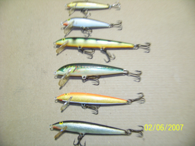 LOT OF 10 RAPALA FISHING LURES in Fishing, Camping & Outdoors in Kawartha Lakes - Image 3