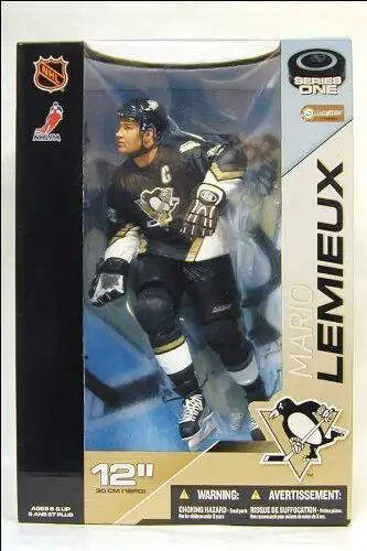 MARIO LEMIEUX 12" MCFARLANE FIGURE, 2003 & 8"X10" PHOTO, View more