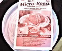 SAVE $ ELECTRICITY, MICROWAVE ROASTER, BROWNER - FOR HOT DAYS!!