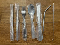Stainless Steel Re-usable Cutlery