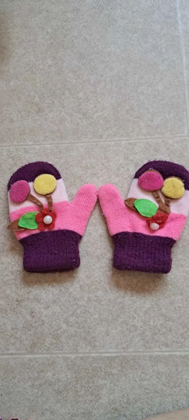 Girls Winter Mittens