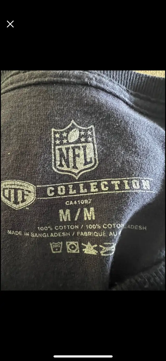 New England Patriots NFL Football T-shirt men’s sz med shirt in Men's in Kingston - Image 6