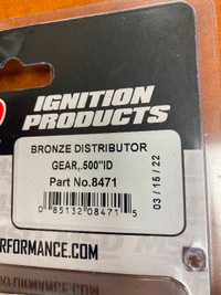 MSD 8471 bronze distributor gear