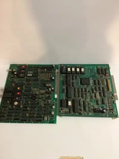 These boards are great for harvesting components from. Most are 8-liners or trivia games. $30 each....