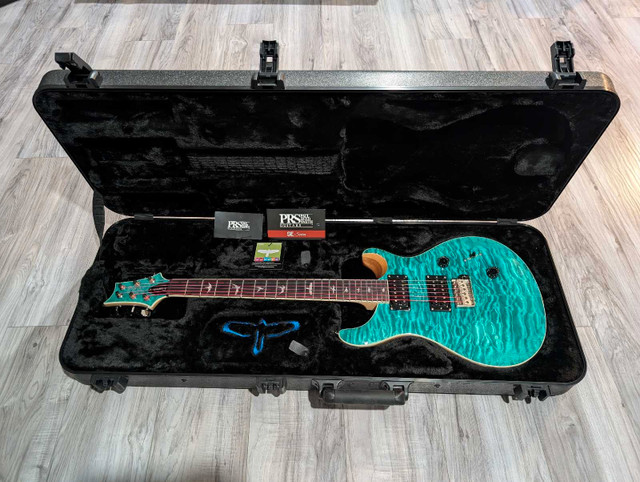 PRS SE Custom 24 Quilt in Guitars in Edmonton