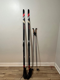 Rossignol Evo XL Cross Country skis, boots and poles 