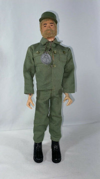 GI Joe 1964 TALKING FUZZHEAD 12"   SOLDAT TALK EARLY V