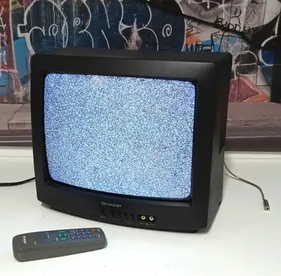 Sharp 14" CRT TV + Remote - Delivery Option - $275!, View more