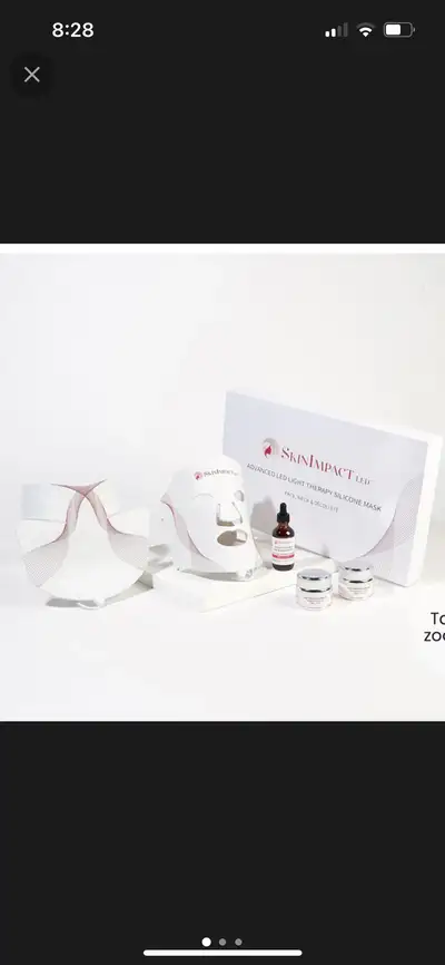 SkinImpact LED Age Defying System Bundle Anti-Aging Mask, View more
