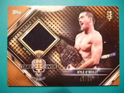 *Great cards for WWE wrestling fans!! *Mint condition. May be some camera glare on pix -Kyle O'Reill...