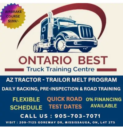 Ontario best truck training centre, View more
