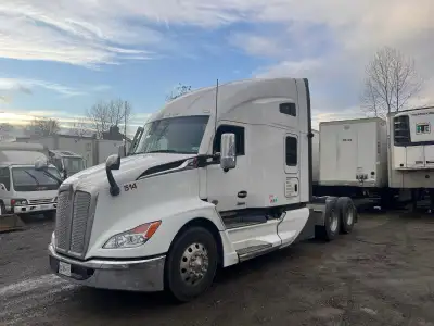 2024 Kenworth T680 Sleeper Truck Tractor Engine: Paccar MX-13 Kilometres: 401,376 KM Axle Ratio: 3.0...