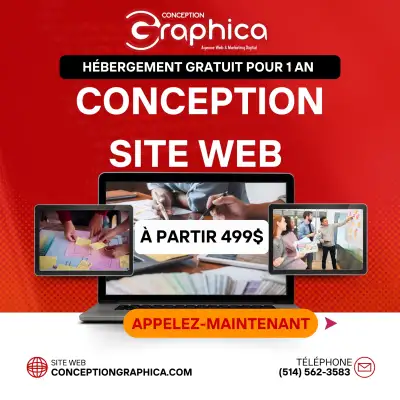 Concepteur de site web, rénovation, service entrepreneur général en construction, Handyman, entretie...