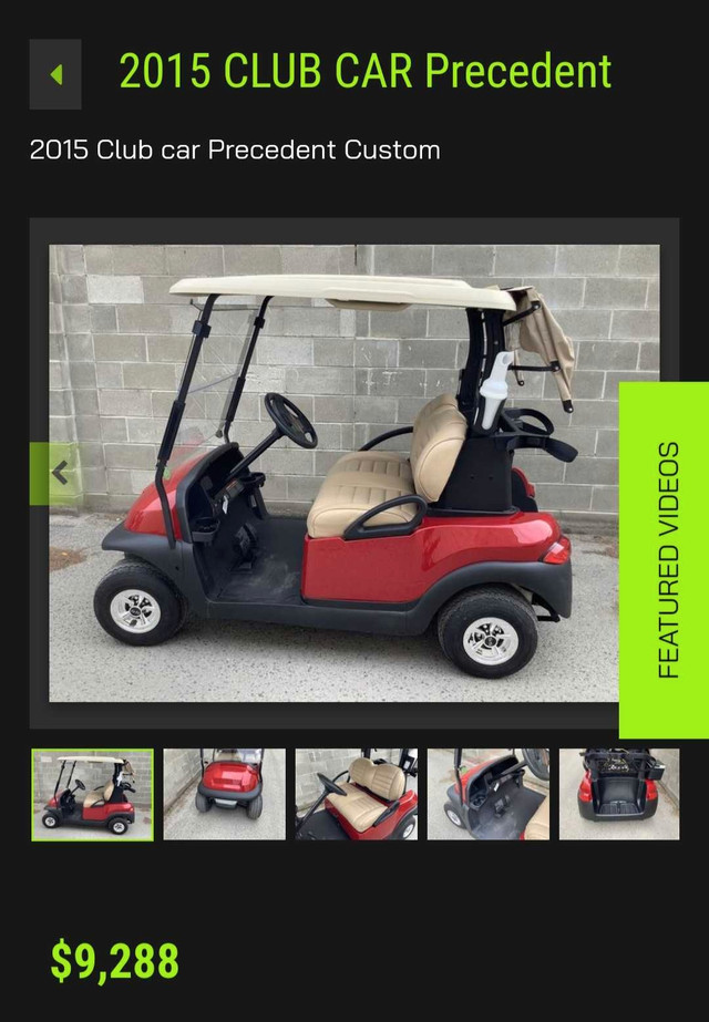 New and used Golf Cart in Golf in Calgary - Image 3