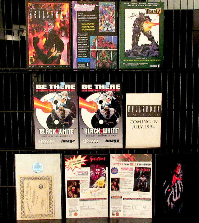 HELLSHOCK Complete 1st (1994) & 2nd Series (1997) +3 Bonuses NM in Comics & Graphic Novels in Stratford - Image 2