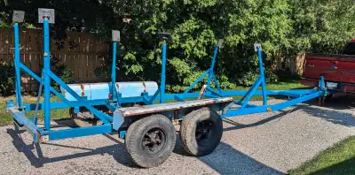 Good used boat trailer held a 30 foot sailboat. Asking $3500 if interested please contact 905 296 15...