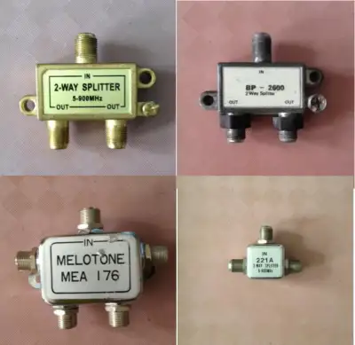 Lot 4 of 2-WAY  & 4-Way DIGITAL SPLITTER TV DTV ANTENNA CABLE, View more