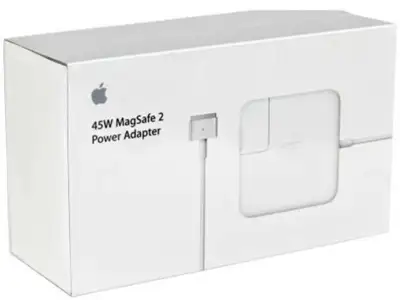 Brand new Apple 45W MagSafe 2 Power Adapter, perfect for your MacBook. It ensures your laptop stays...