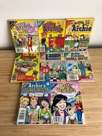 8 Vintage Archie Comics Lot