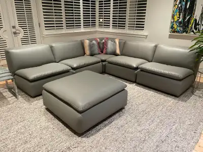 Italian contemporary sectional, modular, View more