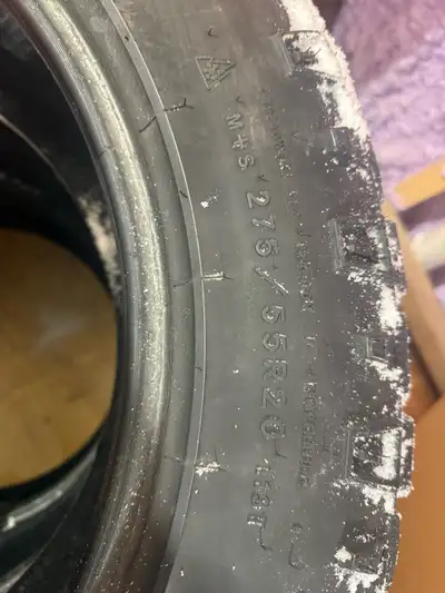 I got 3 Goodyear Duratracs 60 percent left in tread 275/55/20