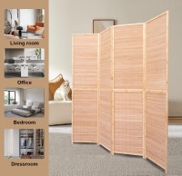 Bamboo room divider / privacy screen / partition