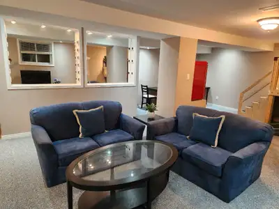 Fully Furnished One-Bedroom Basement for Long-Term Rent – Available August 1 Located in a family-fri...