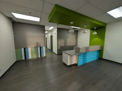 - Turnkey medical clinic for lease - Four treatment rooms and two exam rooms, one storage room, acce...