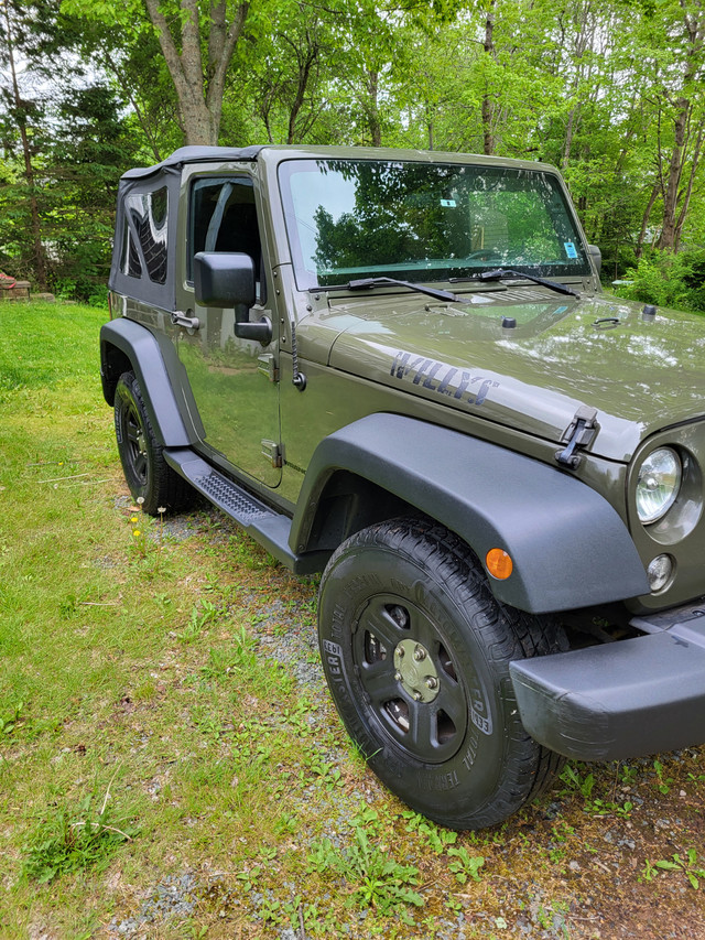 For Sale - 2015 Jeep Wrangler Willy's - Tank Green - $15,000 in Cars & Trucks in Bedford