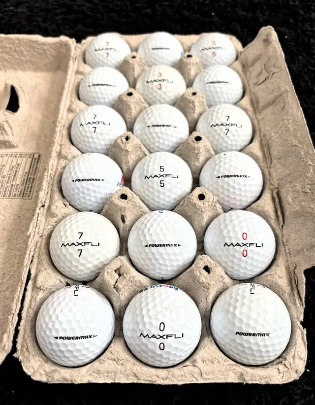 18 Maxfli Powermax Golf Balls in Golf in Calgary - Image 2