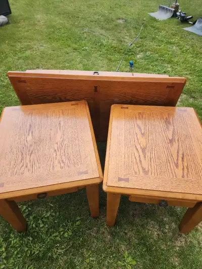 Coffee table and end tables, View more