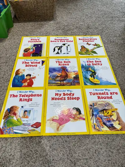 Dive into a world of discovery with this collection of nine Reader's Digest 'I Wonder Why' books, ea...
