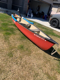 Coleman canoe