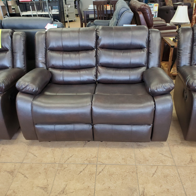 NEW RECLINING LOVESEAT in Couches & Futons in Barrie