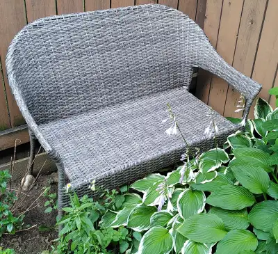 Outdoor wicker chair set, View more