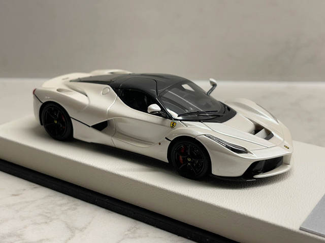 1/43 BBR Ferrari Laferrari Coupe Metallic White  in Arts & Collectibles in City of Toronto - Image 3