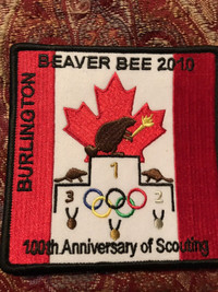 Large 100th Anniversary of Scouting Patch