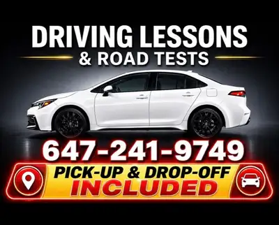 G2/G Driving lessons—Early Road Test Booking—Drive Test, View more