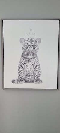 Tableau léopard (enfant)