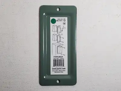 Pylex Fixplak24 connector for 2"x4" kaki #10955/plaque fixation, View more