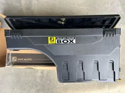 Truck Bed Storage Tool Box Lockable Compatible with 2017-2023 Ford F-250/F-350 Super Duty 6.9FT Bed...