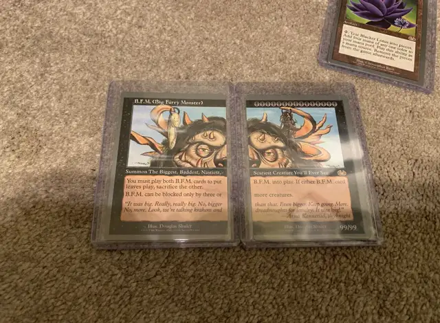mtg bfm card B.F.M. (Big Furry Monster) (28/94) [Unglued] main image 1